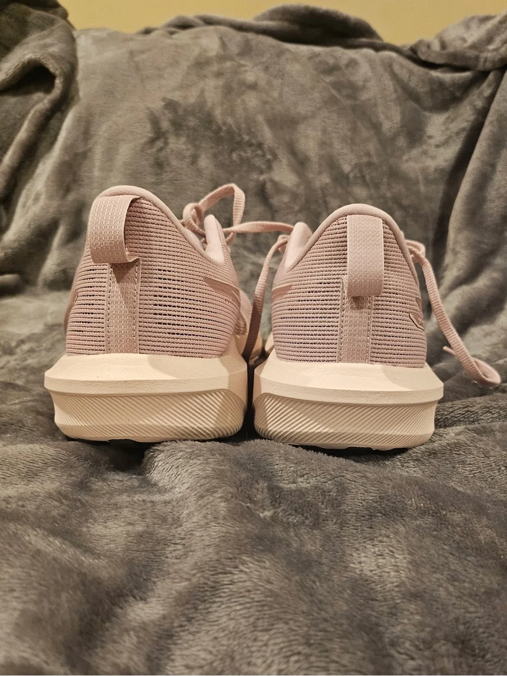 ASICS Women's Athletic Shoes in Dusty Rose and Cream